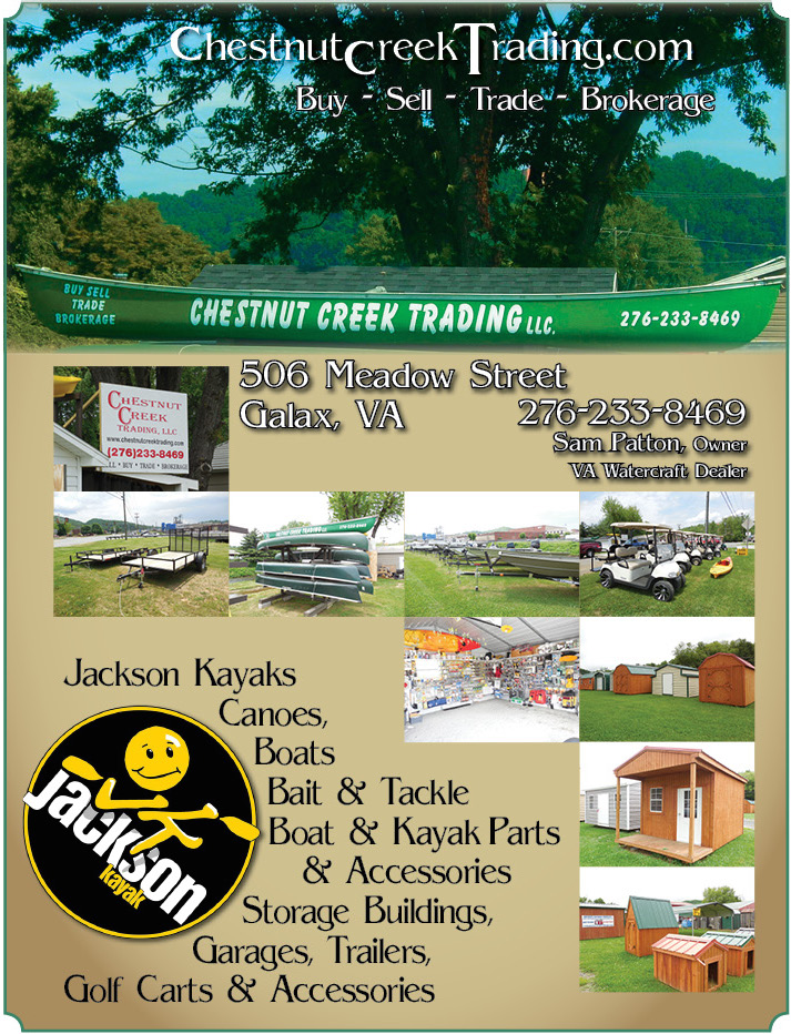 Ad for Chestnut Creek Trading LLC